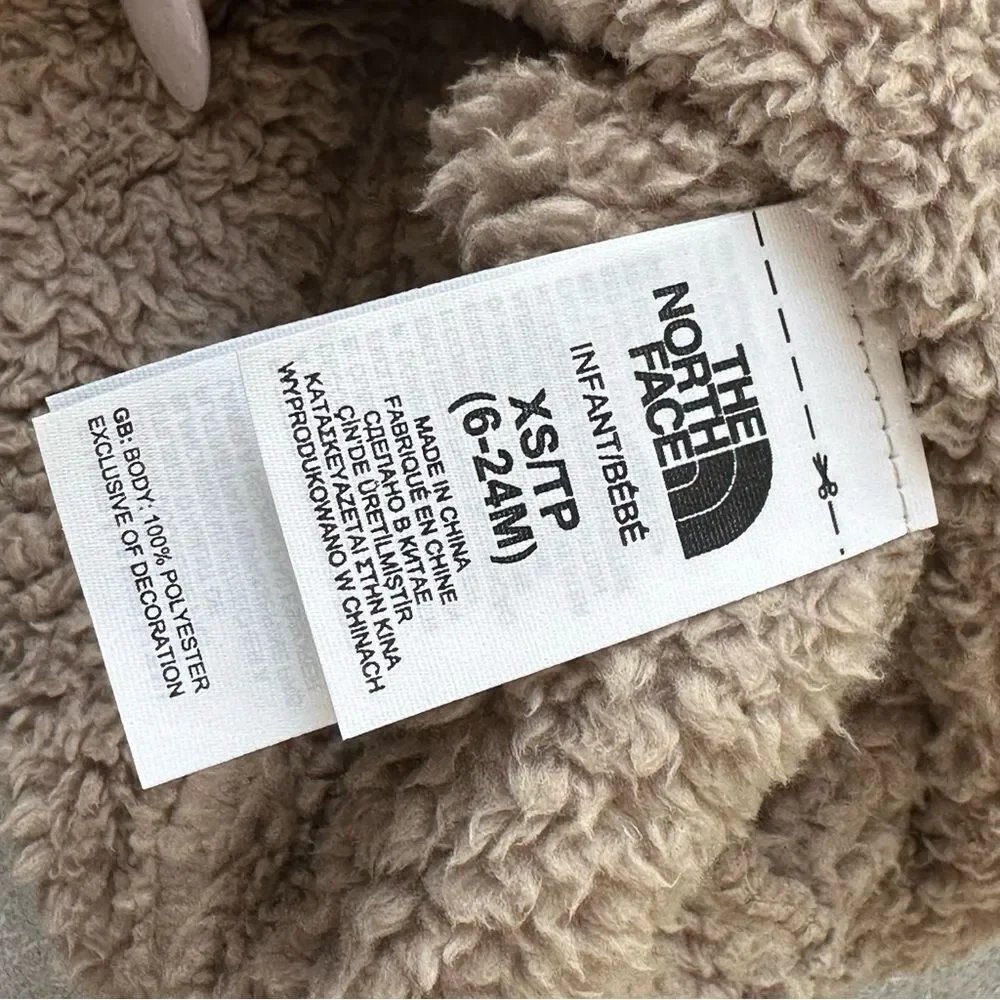 The North Face Infant Fuzzy Teddy Beanie Cap 6-24 mos.